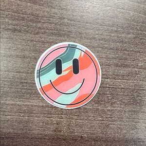 5/$10 Smiley Face Sticker